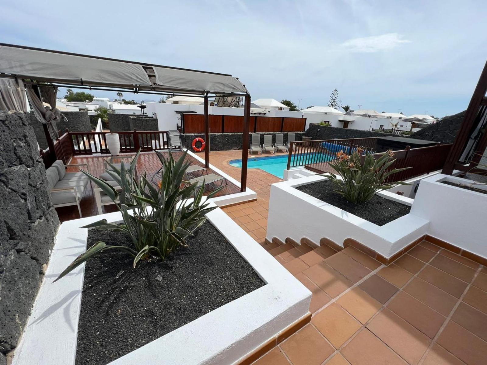 Villa 61 Playablanca Lanzarote Pool Spa Playa Blanca  Eksteriør bilde